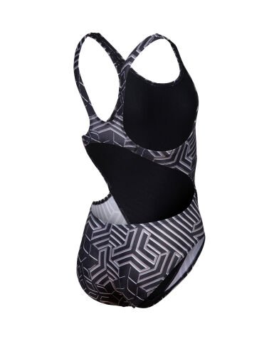 GIRL'S ARENA KIKKO PRO SWIMSUIT SWIM TECH L KIZ ÇOCUK YÜZÜCÜ MAYOSU/BLACK