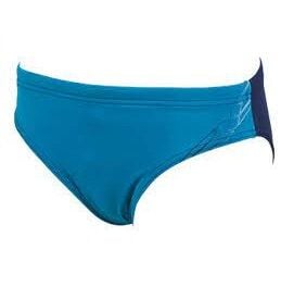 B SPRINT JR  BRIEF ERKEK ÇOCUK YÜZÜCÜ MAYOSU / NAVY- DARK TURQUOISE