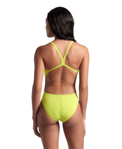 WOMEN'S TEAM SWIMSUIT CHALLANGE SOLID/SOFT GREEN KADIN MAYOSU