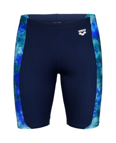 MEN'S SWIM JAMMER ALLOVER ERKEK YÜZÜCÜ MAYOSU /NAVY-NEON BLUE-MULTI