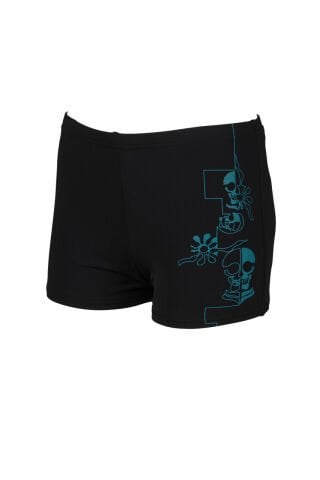 B ARENA SCARY JR SHORT ERKEK ÇOCUK YÜZÜCÜ MAYOSU /BLACK