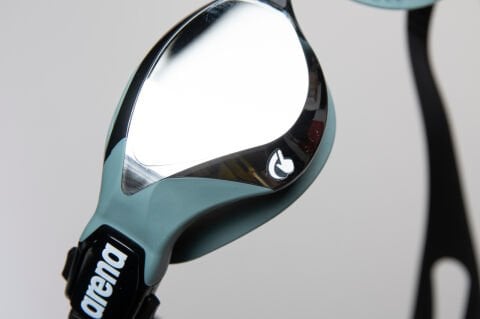 COBRA TRI SWIPE MIRROR YÜZÜCÜ GÖZLÜĞÜ-OUTDOORS-UV PROTECTION-SILVER ARMY