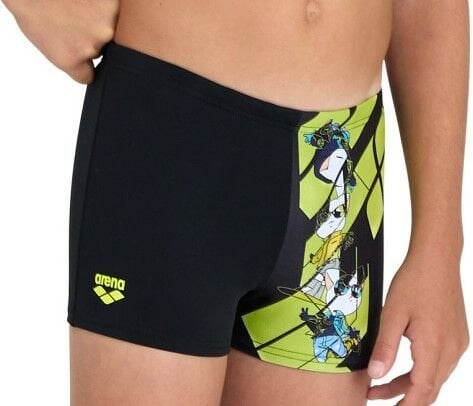 BOYS ARENA CATS SWIM SHORT ERKEK ÇOCUK YÜZÜCÜ MAYOSU /BLACK