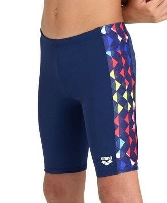 BOYS ARENA CARNIVAL SWIM JAMMER ERKEK ÇOCUK YÜZÜCÜ MAYOSU /NAVY MULTI