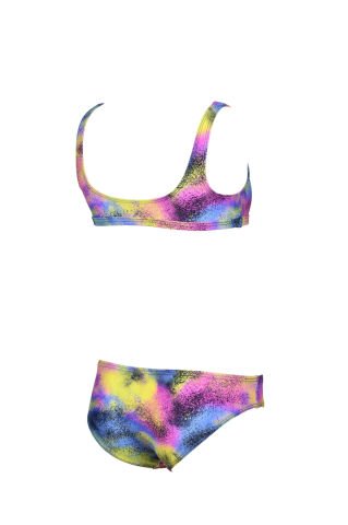 GIRL'S BIKINI TOP ALLOVER KIZ ÇOCUK BİKİNİ / MULTICOLOR