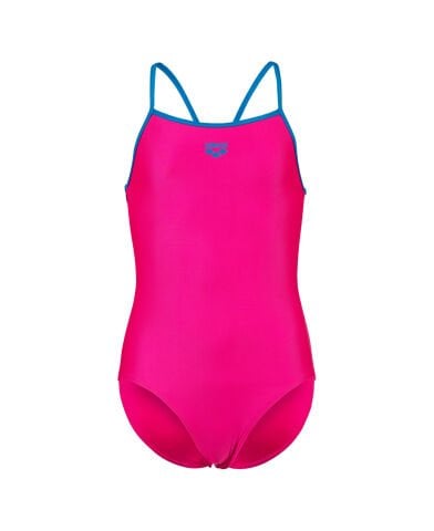 GIRLS ARENA SWIMSUIT LIGHT DROP SOLID KIZ ÇOCUK YÜZÜCÜ MAYOSU/FREAK ROSE-TURQUOISE