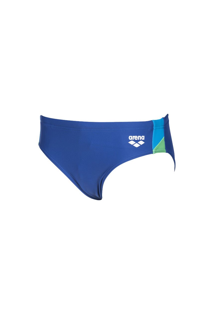 B REN JR BRIEF ERKEK ÇOCUK YÜZÜCÜ MAYOSU /ROYAL-TURQUOISE-GOLF GREEN