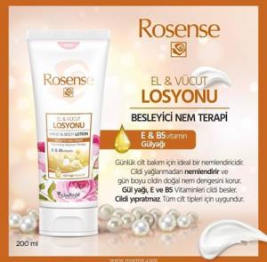 Rosense El ve Vücut Losyonu 200ml