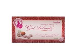 SweetRose Gül Lokumu Hindistan Cevizli 500gr