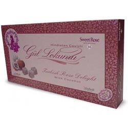 SweetRose Gül Lokumu Hindistan Cevizli 500gr