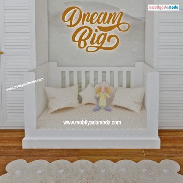 MobilyadaModa Modern Beşik&Yer yataklı Bebek Odası