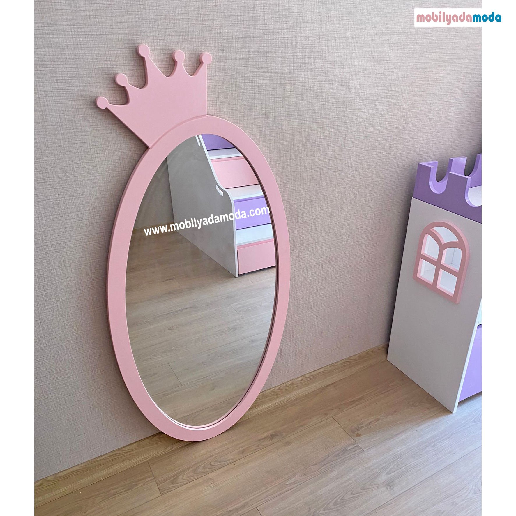 Prenses Taçlı Ayna