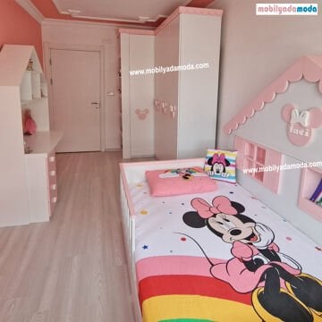 Minnie'li Çocuk& Genç Odası