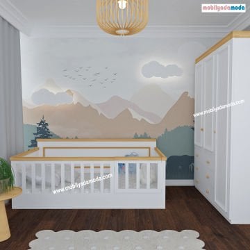En Kullanışlı Montessori Çocuk Odaları- Sedir Karyolalı Montessori Odası