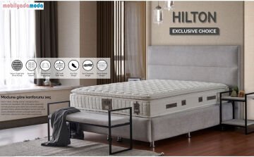 Yatak Odası & Baza Başlık Set - Moda Hilton