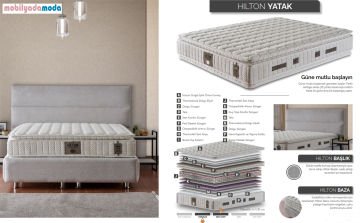 Yatak Odası & Baza Başlık Set - Moda Hilton