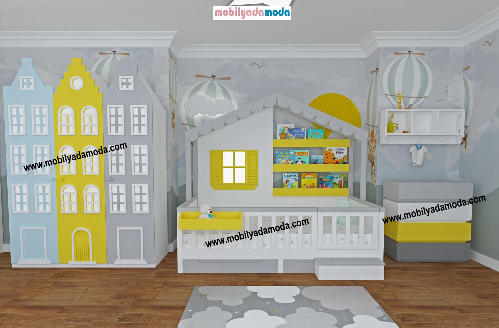 Montessori Bebek & Çocuk Odası -03