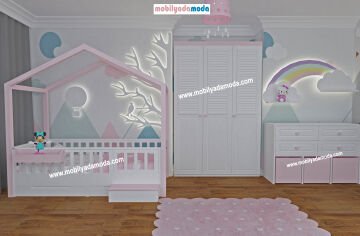 Montessori Bebek & Çocuk Odası -12