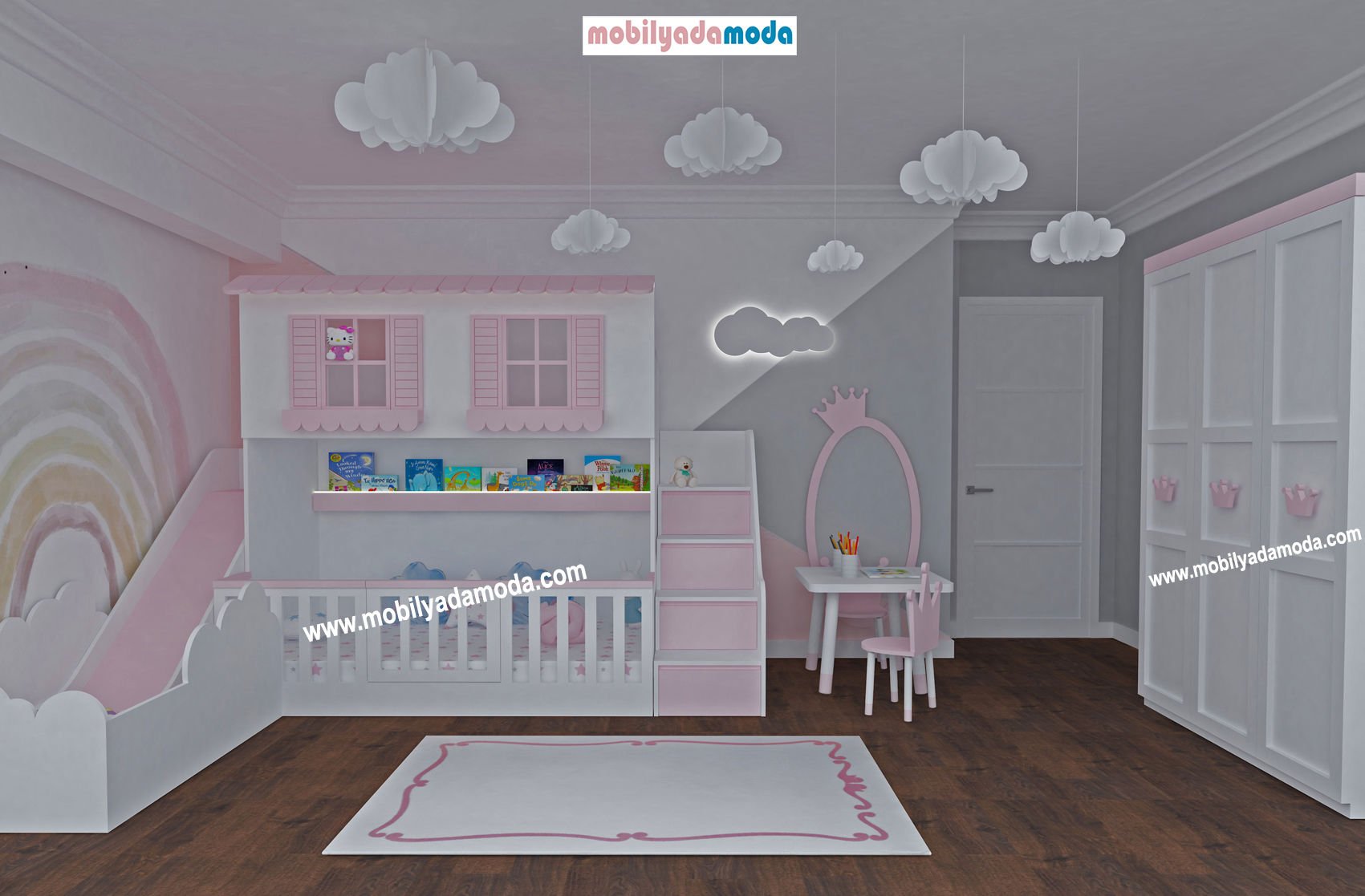 Montessori Bebek & Çocuk Odası -15