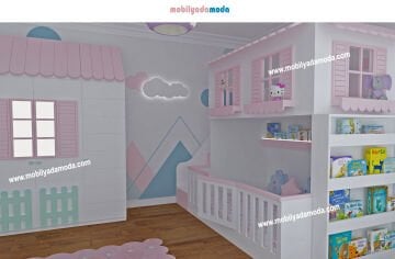 Montessori Bebek & Çocuk Odası -17