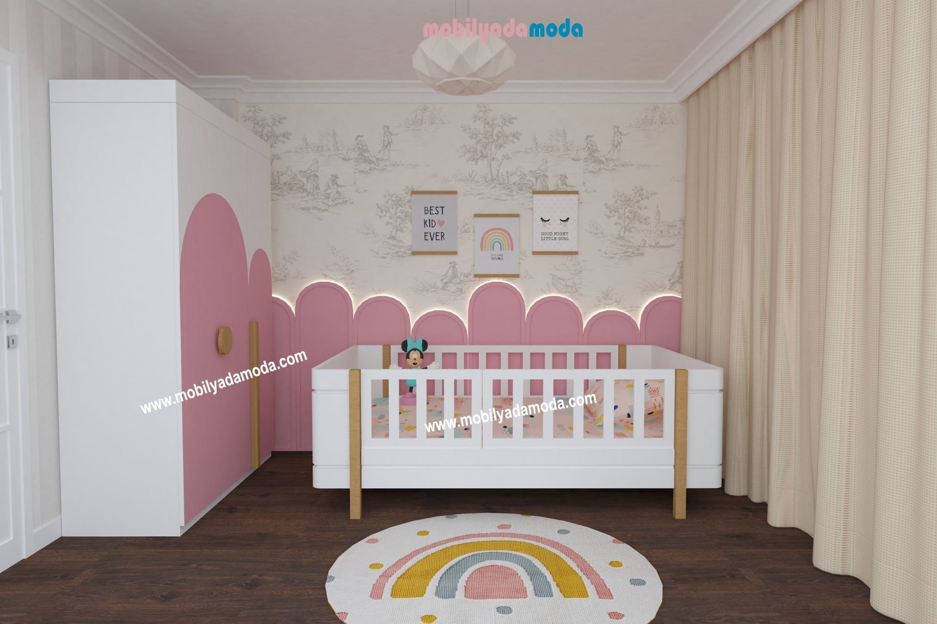 Özel Tasarım Montessori Bebek Çocuk Odası