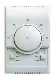 sm107db elektronik fan coil termostatları- 2 borulu fancoiller için
