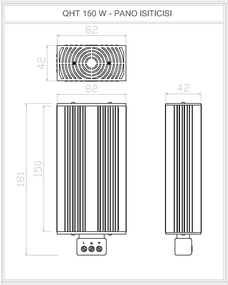 QHT 150W Pano Isıtıcısı