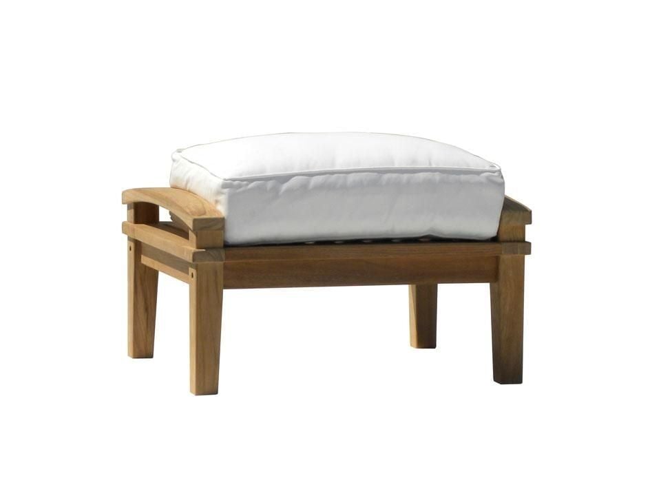 St. Barts Teak Ottoman Puf