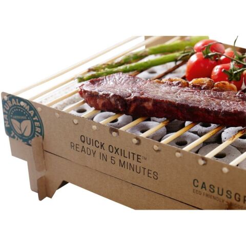 Casus Grill Tek Kullanımlık Hazır Kullan At Kömürlü Mangal