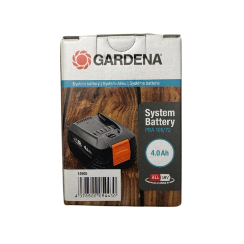 Gardena 14905-20 System Akü 4.0 Ah. P4A PBA 18V/72