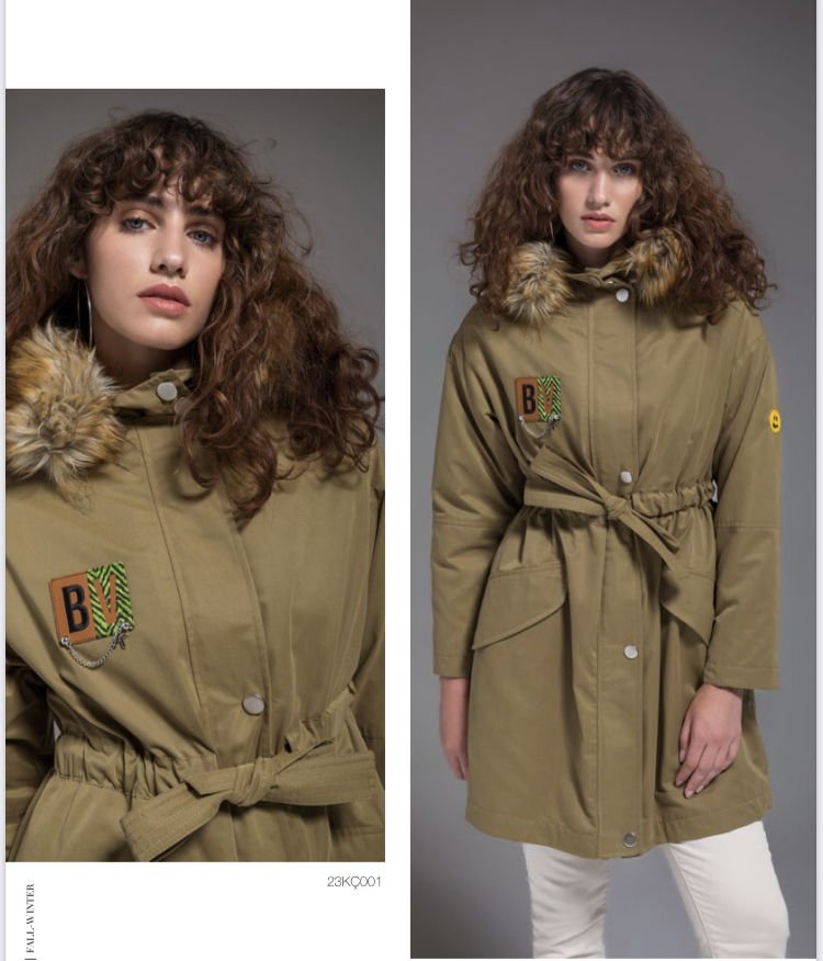 KÜRK YAKALI TRENCH