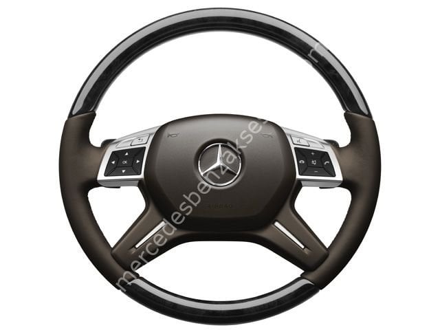 Mercedes Benz Ahşap-deri direksiyon simidi