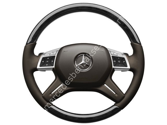 Mercedes Benz ALDW ve LSP Ahşap-deri direksiyon simidi,