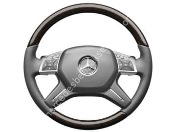 Mercedes Benz Ahşap-deri direksiyon simidi
