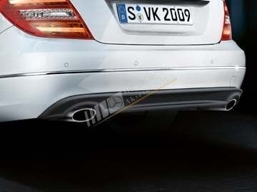 Mercedes Benz Arka Diffüsör Çift Çıkış