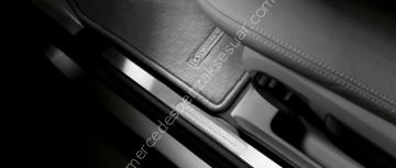 Mercedes Benz Krom Kapı Eşik Kaplaması 2 parça Arka Set