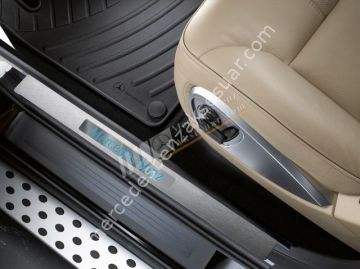 Mercedes Benz Krom Kapı Eşik Kaplaması Set 2 parça
