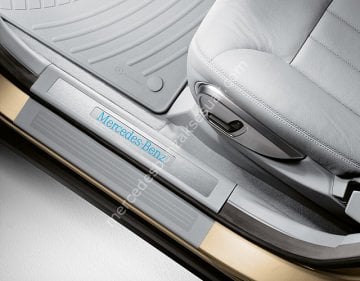 Mercedes Benz Krom Kapı Eşik Kaplaması Set 2 parça