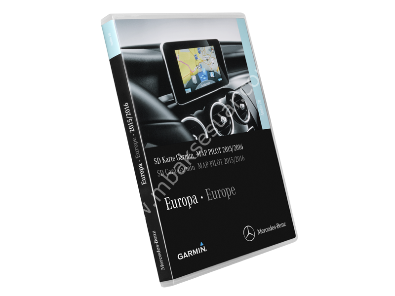 Garmin® MAP PILOT, Navigationsmodul SD-Karte ECE, für Nachrüstung Code 357 (EG9), bei vorhandener Vorrüstung Code 355(EV5)