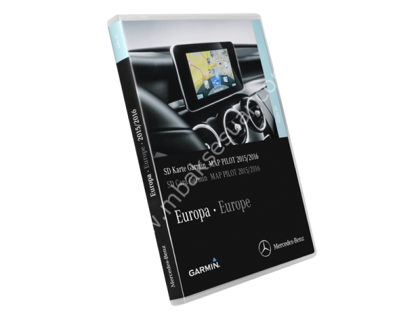 Garmin® MAP PILOT, Navigationsmodul SD-Karte ECE, für Nachrüstung Code 357 (EG9), bei vorhandener Vorrüstung Code 355(EV5)