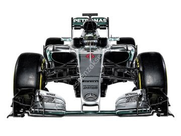 Mercedes Benz Duvar Sticke '' N. Rosberg ''