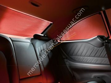 Mercedes Benz Arka Kapı Cam Perdesi Sol