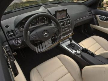 C 63 AMG DİREKSİYON SİMİDİ