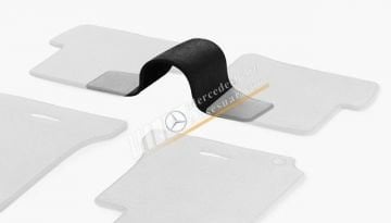 Mercedes Benz Kadife Paspas Arka Orta siyah