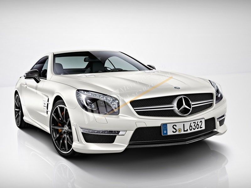 SL 63 AMG Ön Tampon Alt Spoıler Karbon