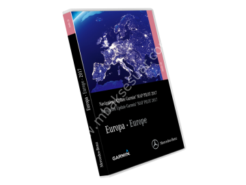 Mercedes Benz Navigasyon Garmin HARİTA PILOT, Avrupa, 2016/2017 sürümü
