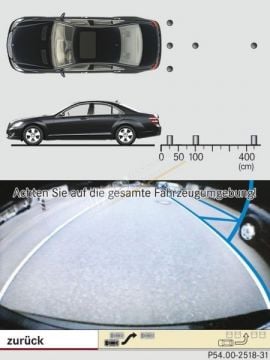 Mercedes Benz Geri Görüş Sistemi
