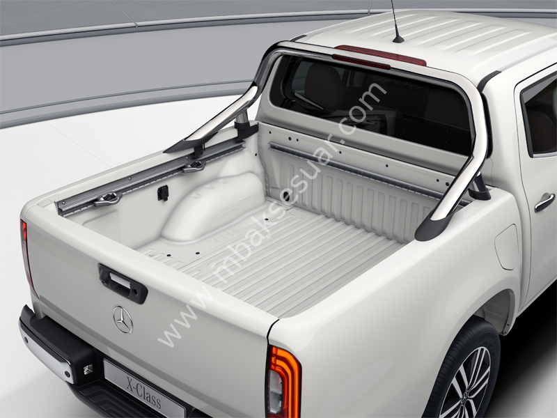Mercedes Benz X Class Krom Bagaj Bar.