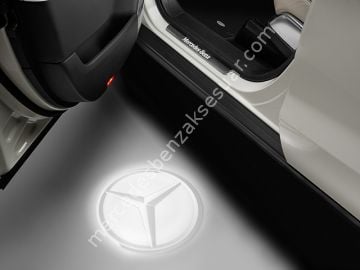 Mercedes Benz Logo Kapı Led Projektör