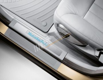 Mercedes Benz Krom Kapı Eşik Kaplaması Set 2 parça